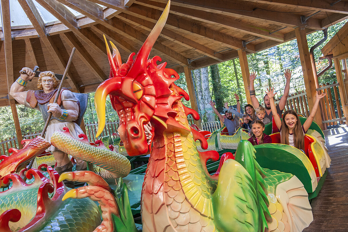 Drachenritt ©Freizeitpark Ruhpolding